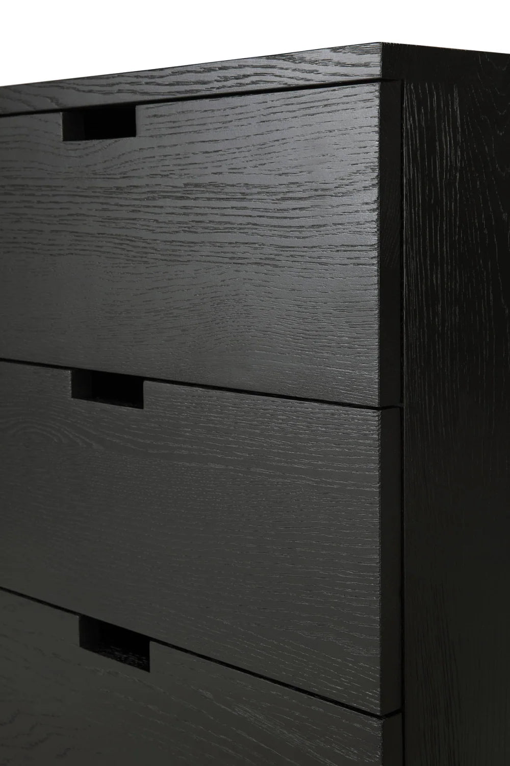 Luxury Modern Billy Solid Oak 3-Drawer Unit European Style for Villa