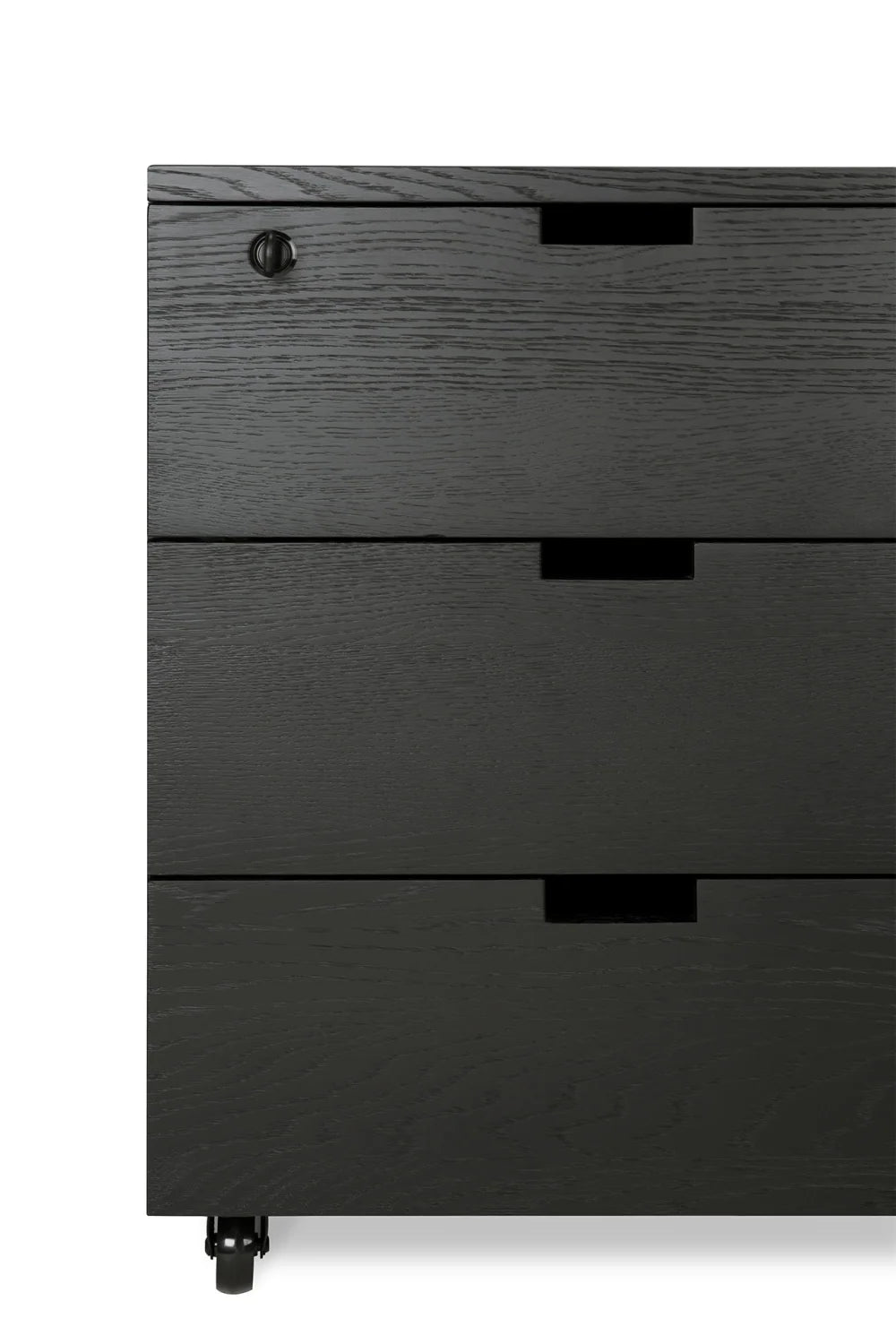 Luxury Modern Billy Solid Oak 3-Drawer Unit European Style for Villa