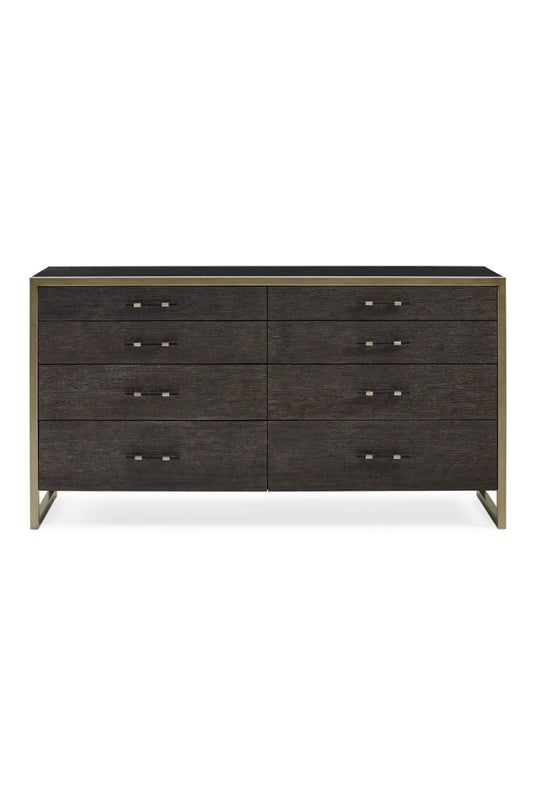 Luxury Modern Black Ash Dresser European Style for Villa