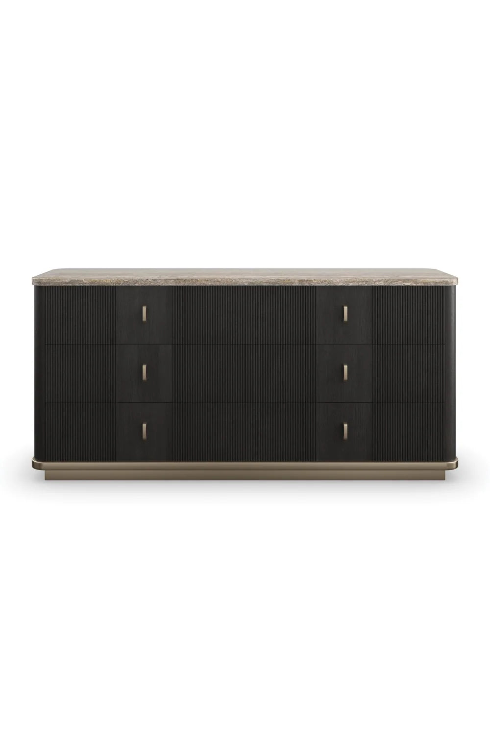 Luxury Modern Black Ash Dresser European Style for Villa