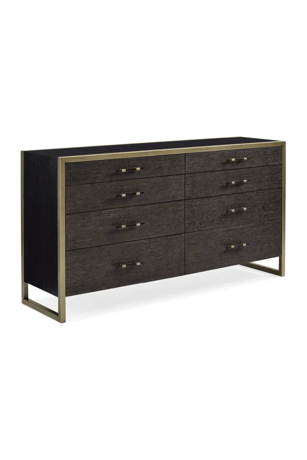 Luxury Modern Black Ash Dresser European Style for Villa
