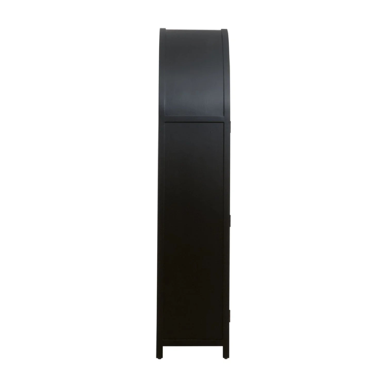 Luxury Modern Black Birch Display Cabinet European Style for Villa