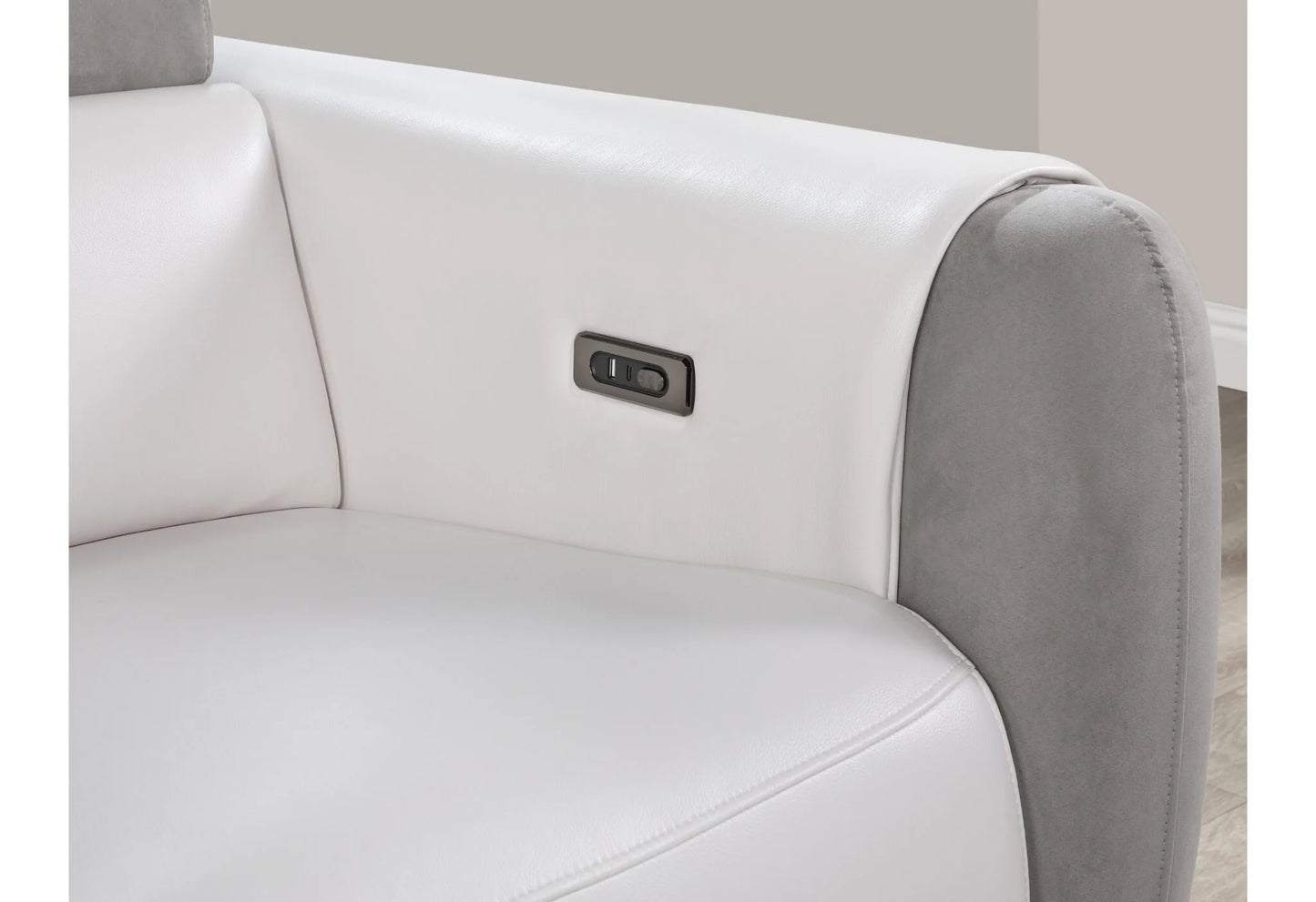 Luxury Modern Blanche Accent Chair European Style for Villa