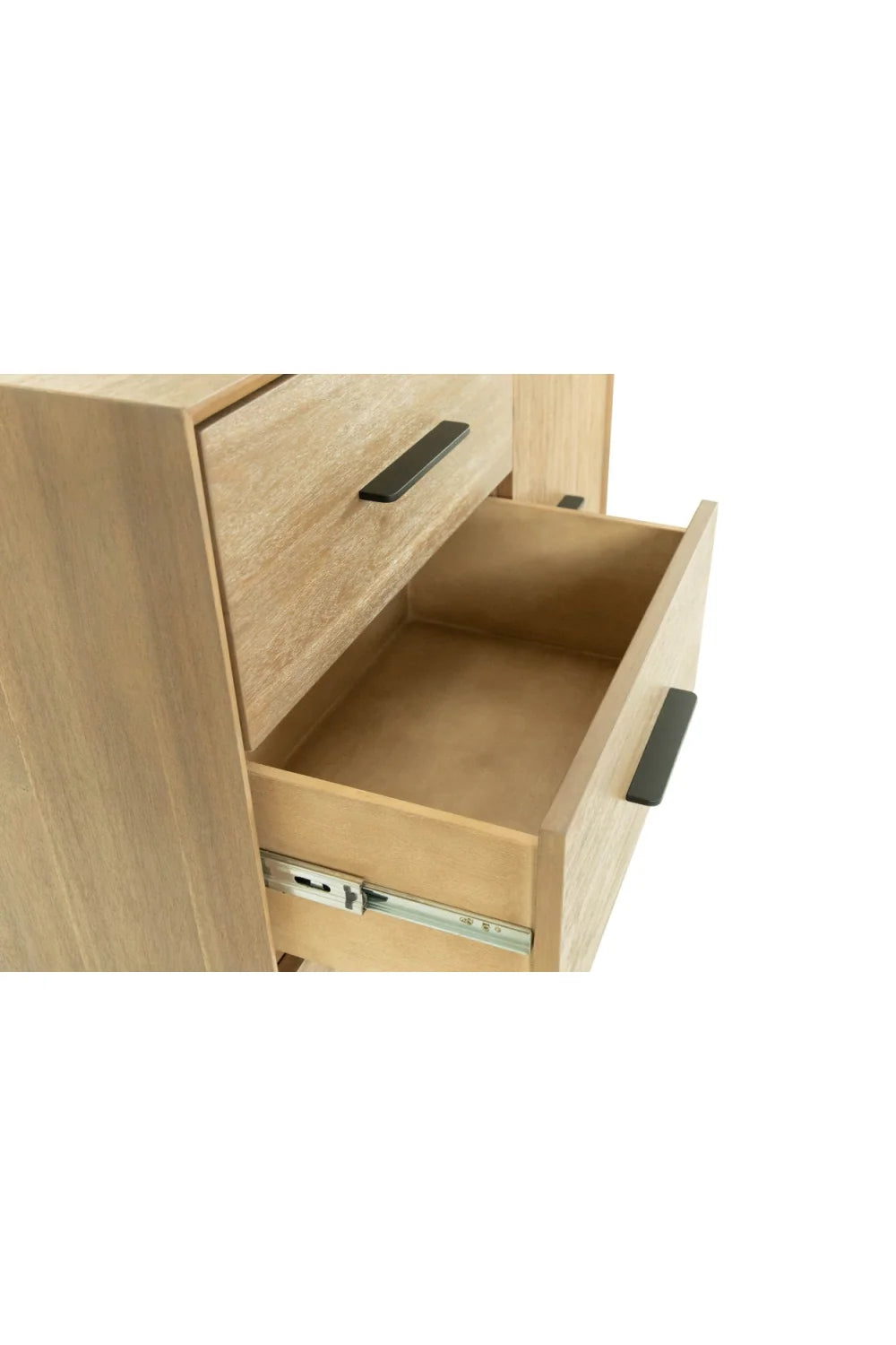 Luxury Modern Blonde Acacia Chest European Style for Villa