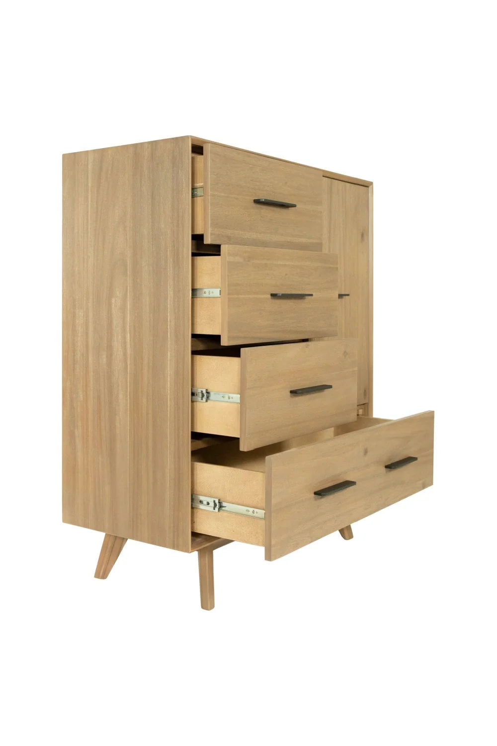 Luxury Modern Blonde Acacia Chest European Style for Villa