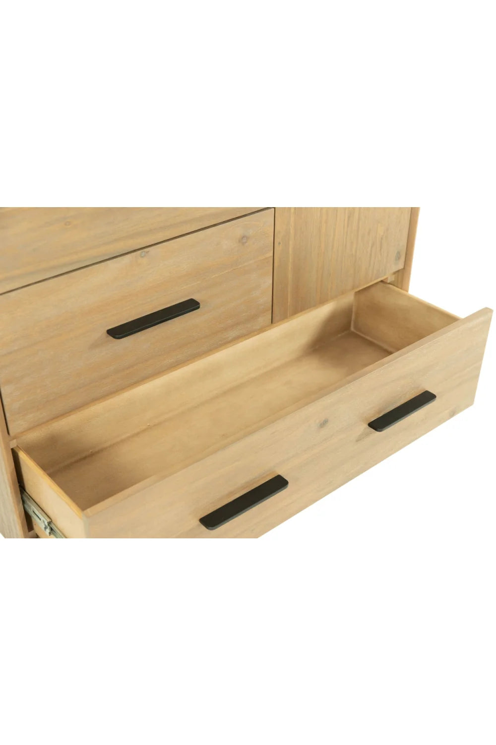 Luxury Modern Blonde Acacia Chest European Style for Villa