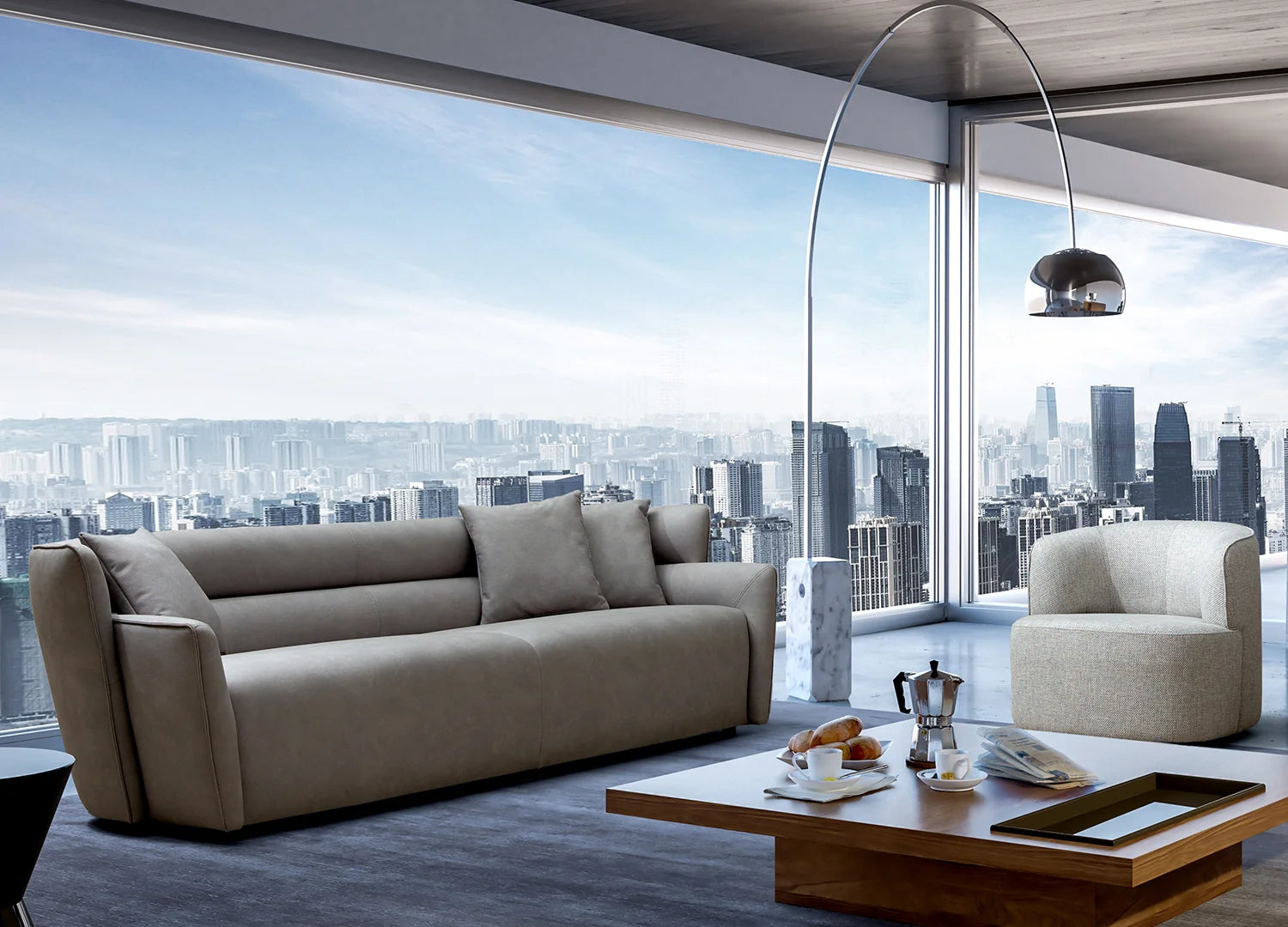 Luxury Modern Boss Sofa European Style for Villa