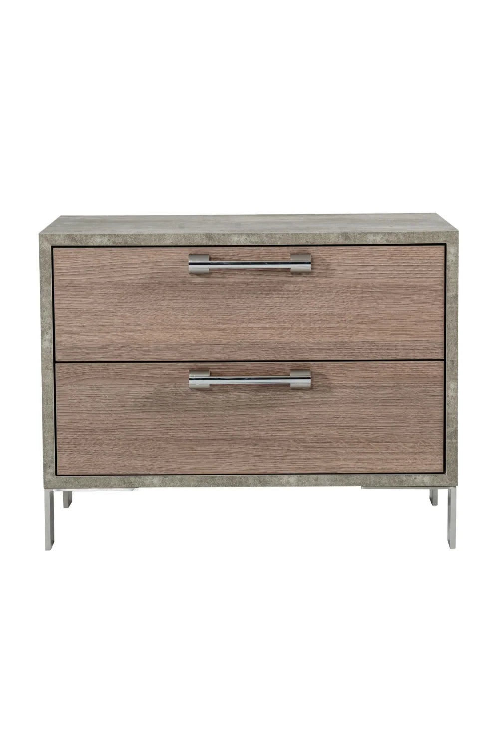 Luxury Modern Boston Oak Nightstand European Style for Villa