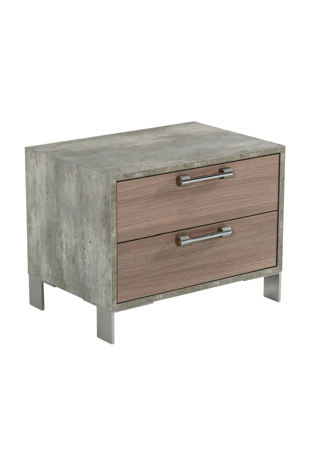 Luxury Modern Boston Oak Nightstand European Style for Villa