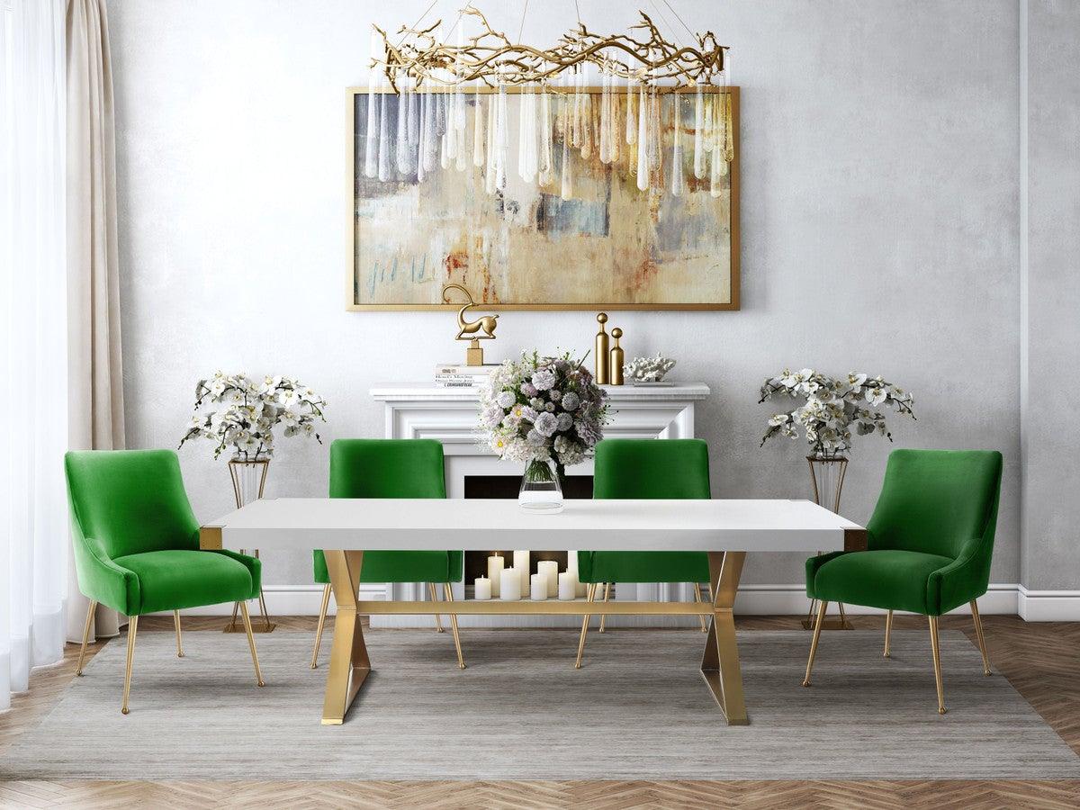 Luxury Modern Boston Velvet Chair European Style for Villa