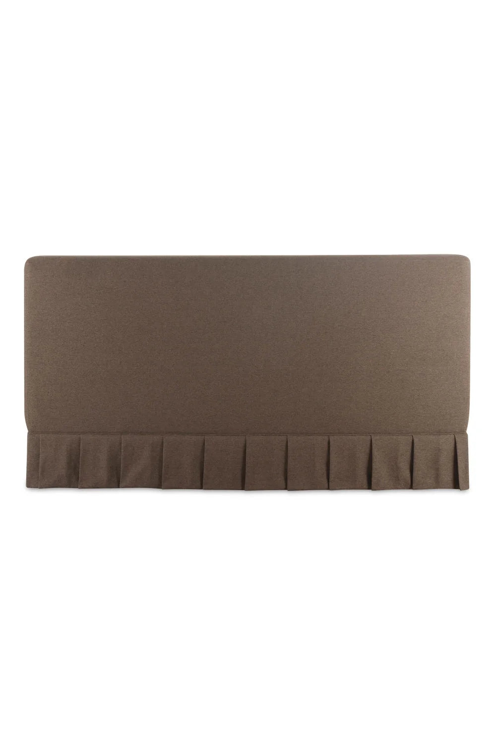 Luxury Modern Box Pleated Fabric Bed European Style for Villa