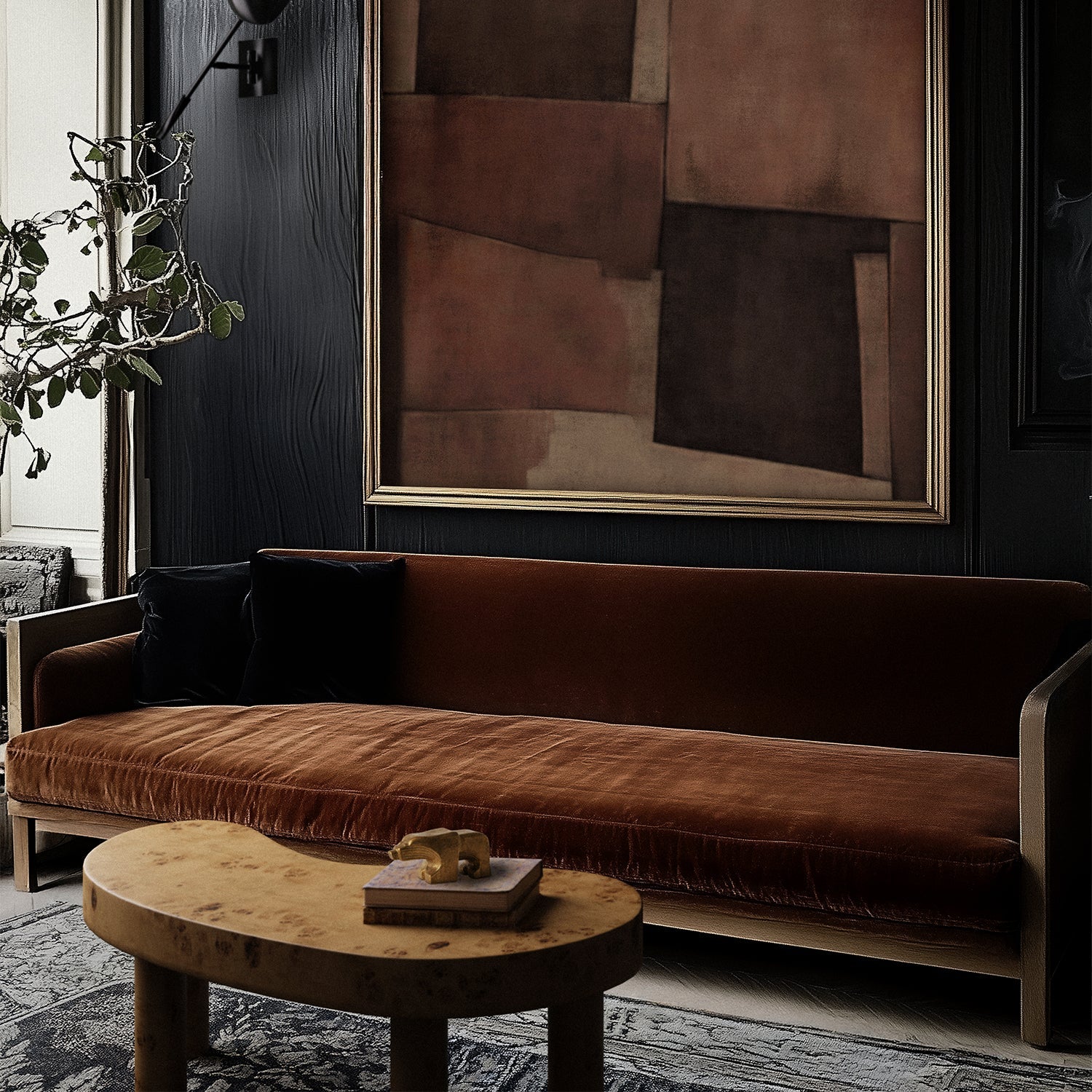 Luxury Modern Brenne Coffee Table European Style for Villa