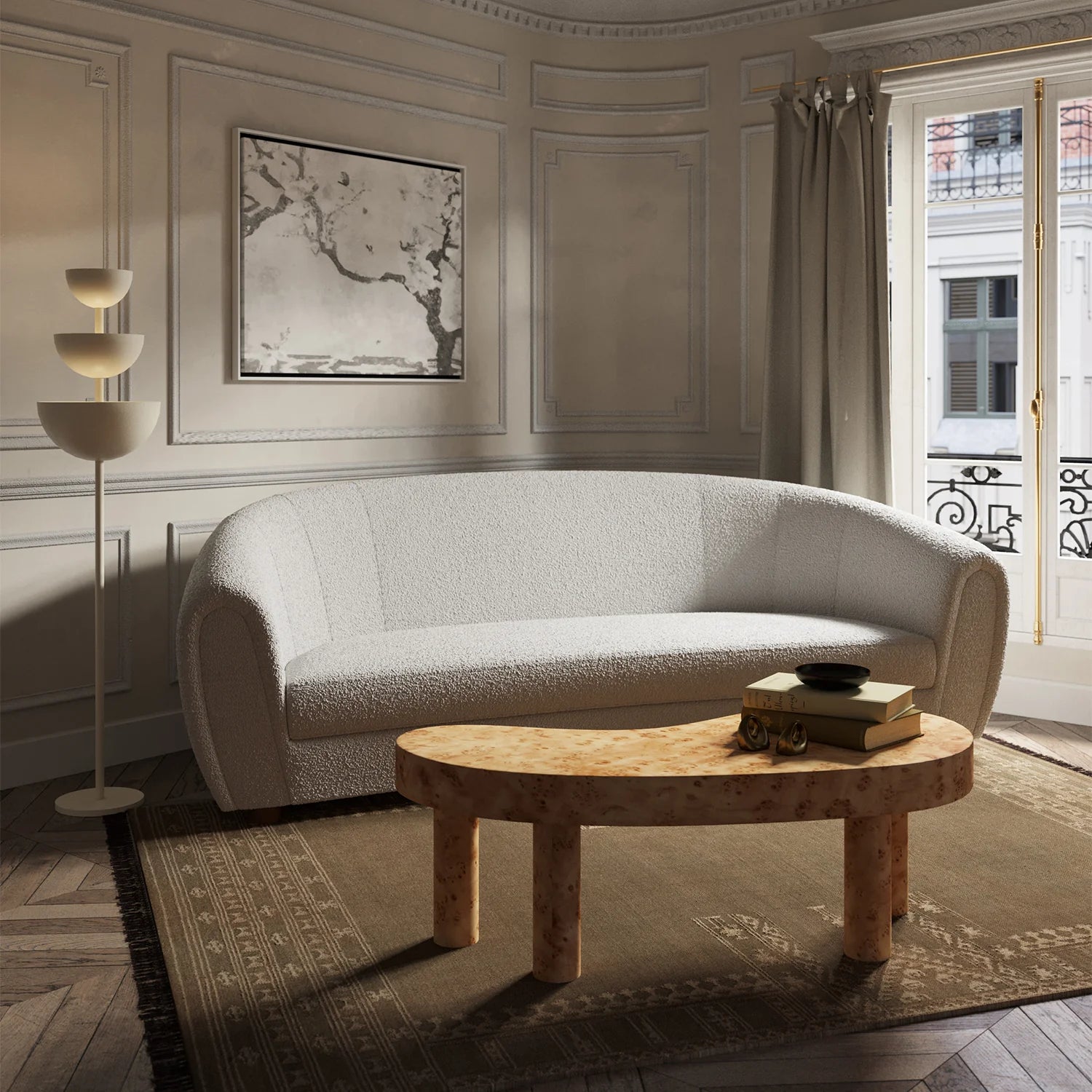 Luxury Modern Brenne Coffee Table European Style for Villa