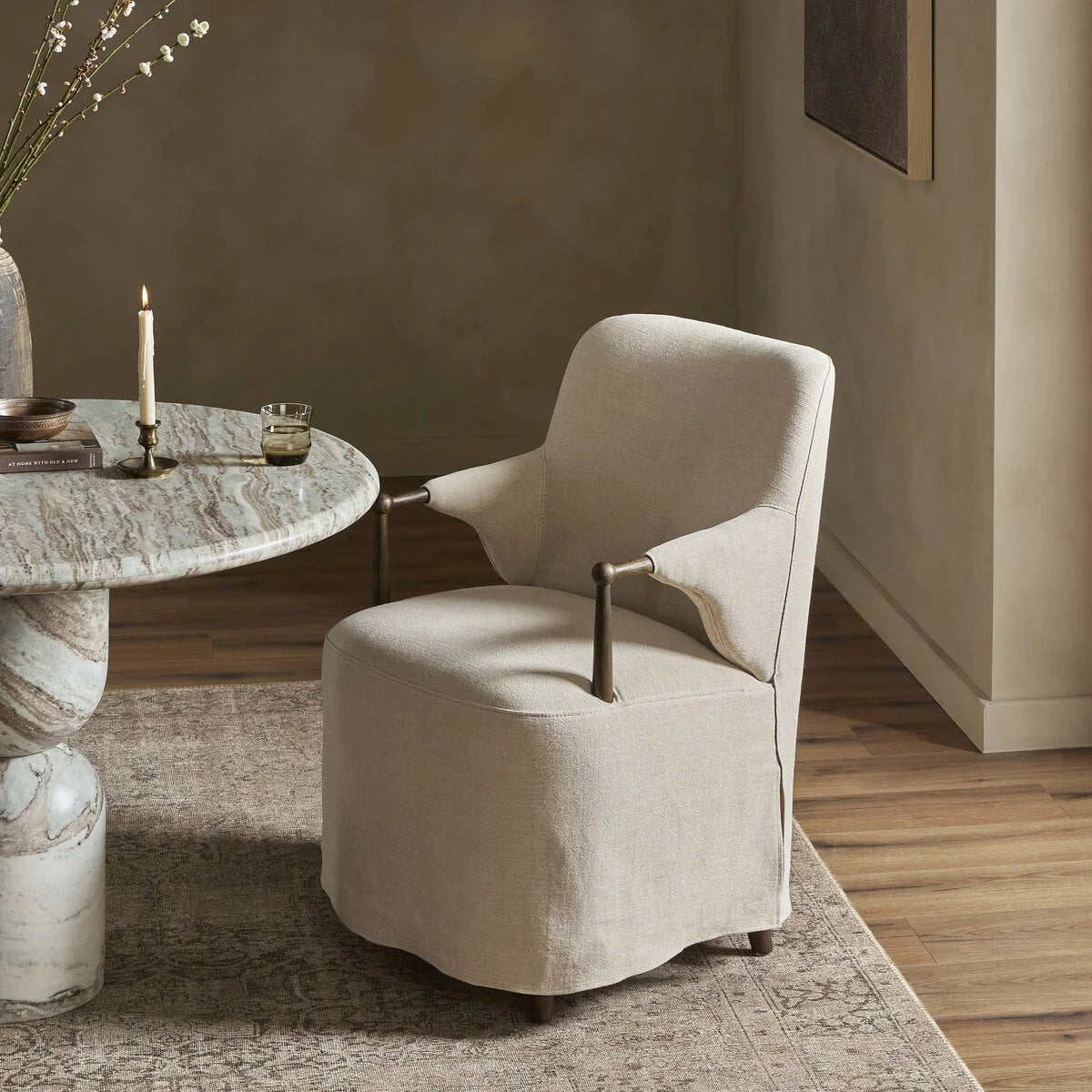 Luxury Modern Brently Dining Chair European Style for Villa