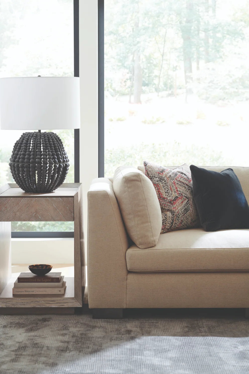 Luxury Modern Bridges Ash Side Table European Style for Villa