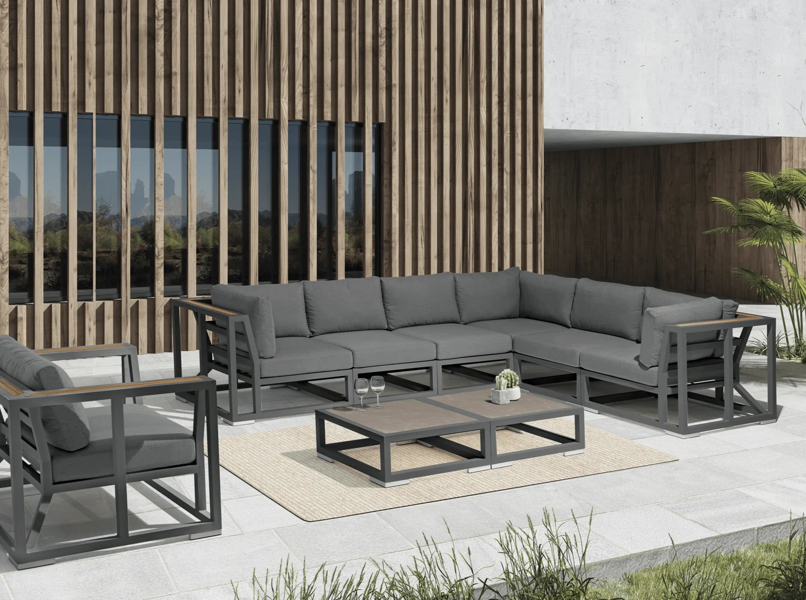 Luxury Modern Brielle Coffee Table European Style for Villa