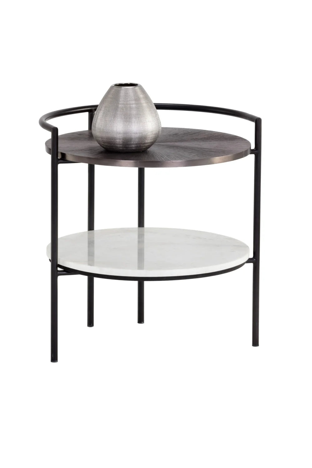 Luxury Modern Brighton Marble Nightstand European Style for Villa