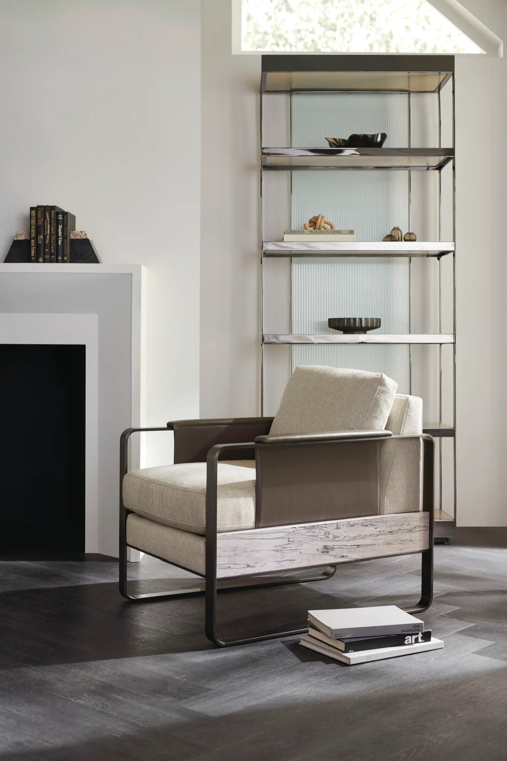Luxury Modern Bronze Display Cabinet European Style for Villa
