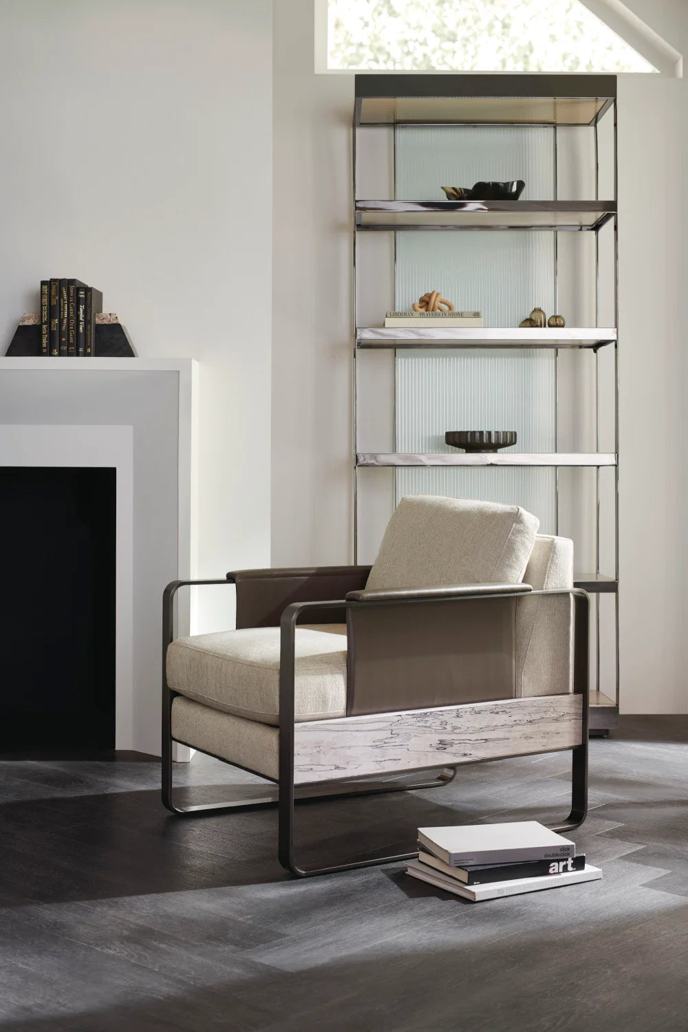 Luxury Modern Bronze Display Cabinet European Style for Villa