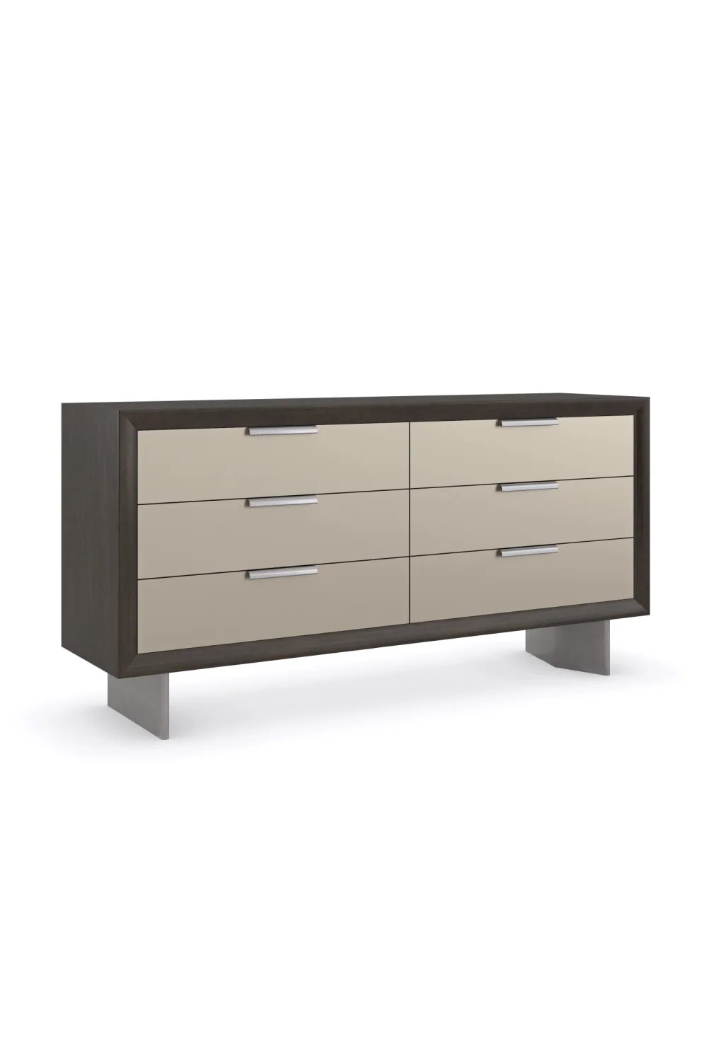 Luxury Modern Bronze Mirrored Dresser European Style for Villa