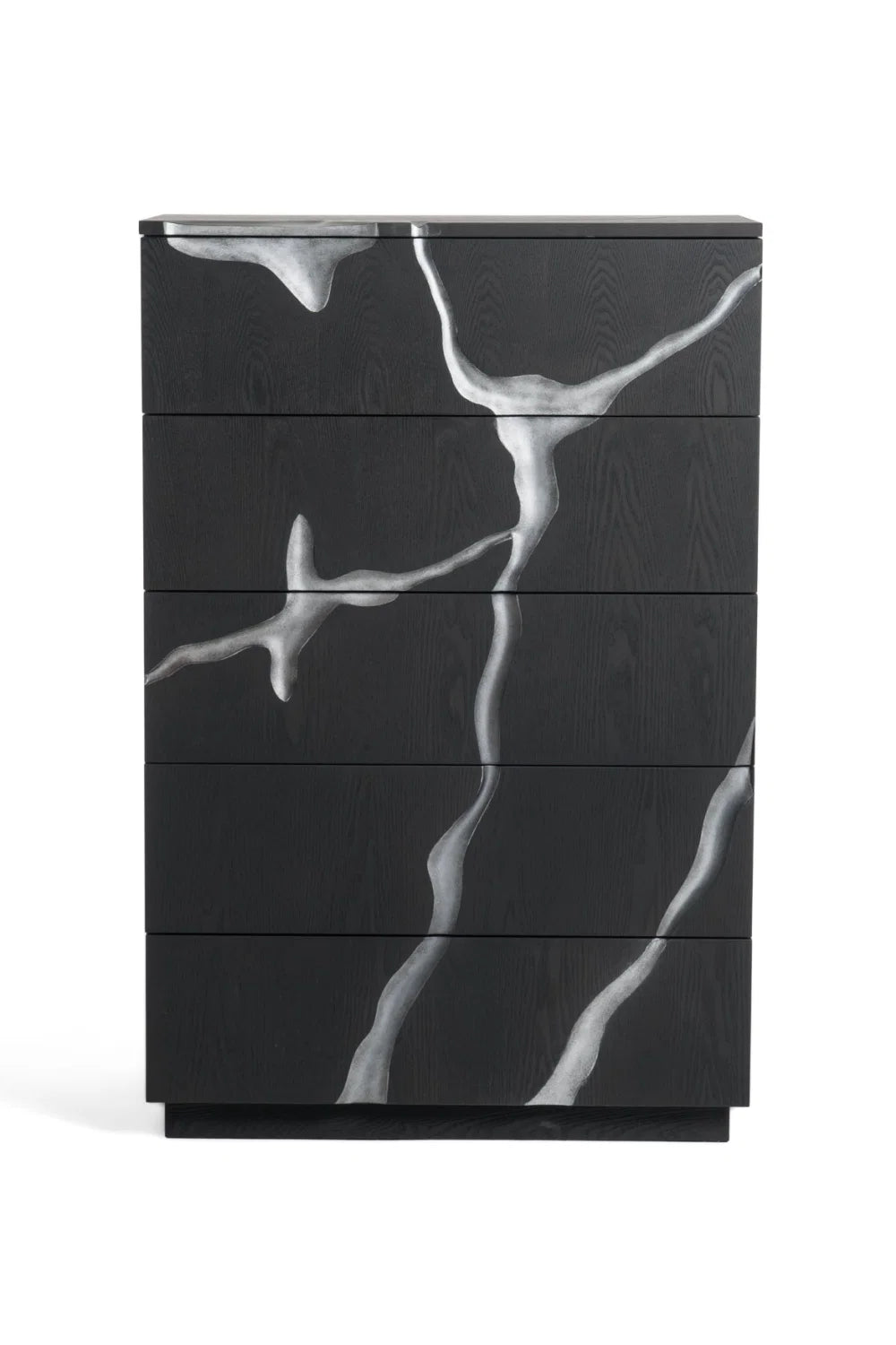 Luxury Modern Brown 5-Drawer Chest European Style for Villa