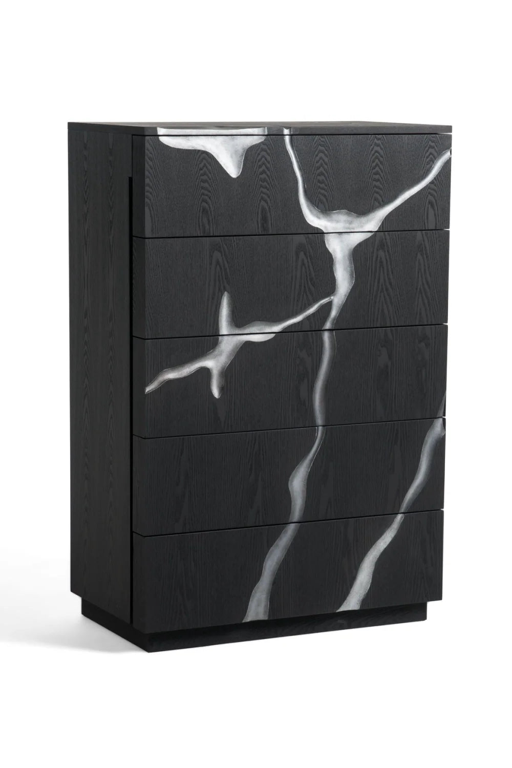 Luxury Modern Brown 5-Drawer Chest European Style for Villa