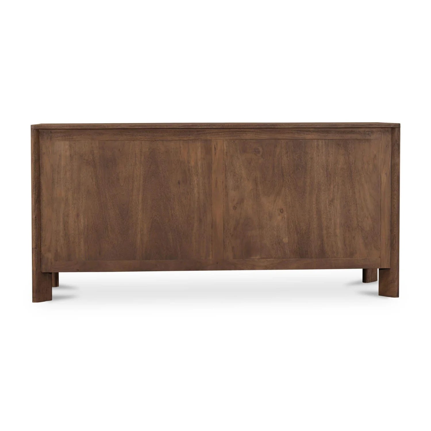 Luxury Modern Brown Acacia 6-Drawer Dresser European Style for Villa