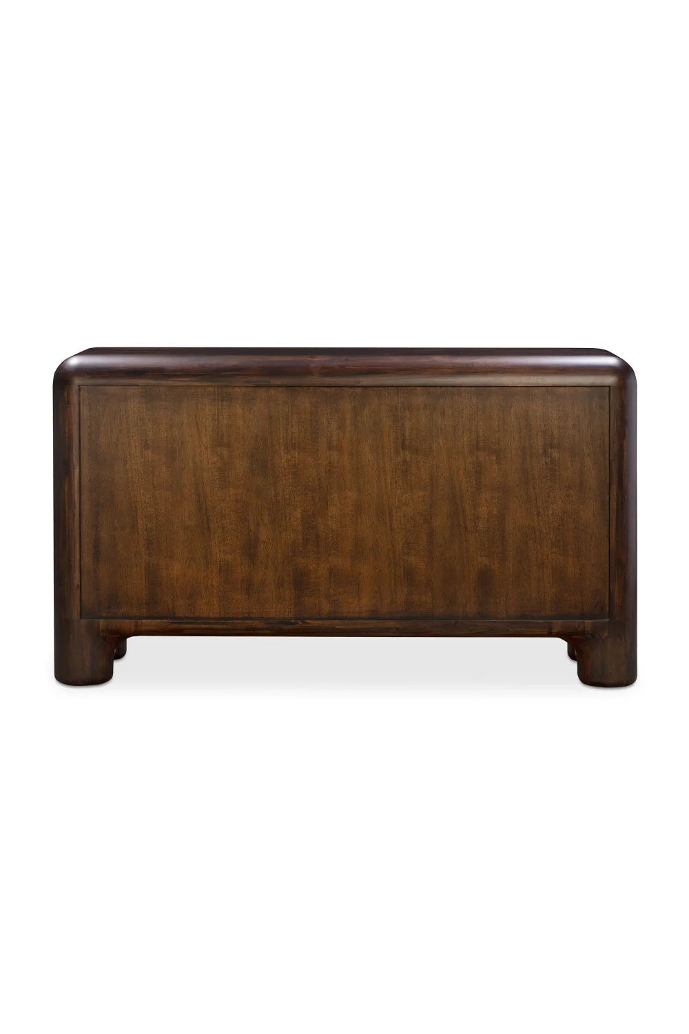 Luxury Modern Brown Acacia 6-Drawer Dresser European Style for Villa
