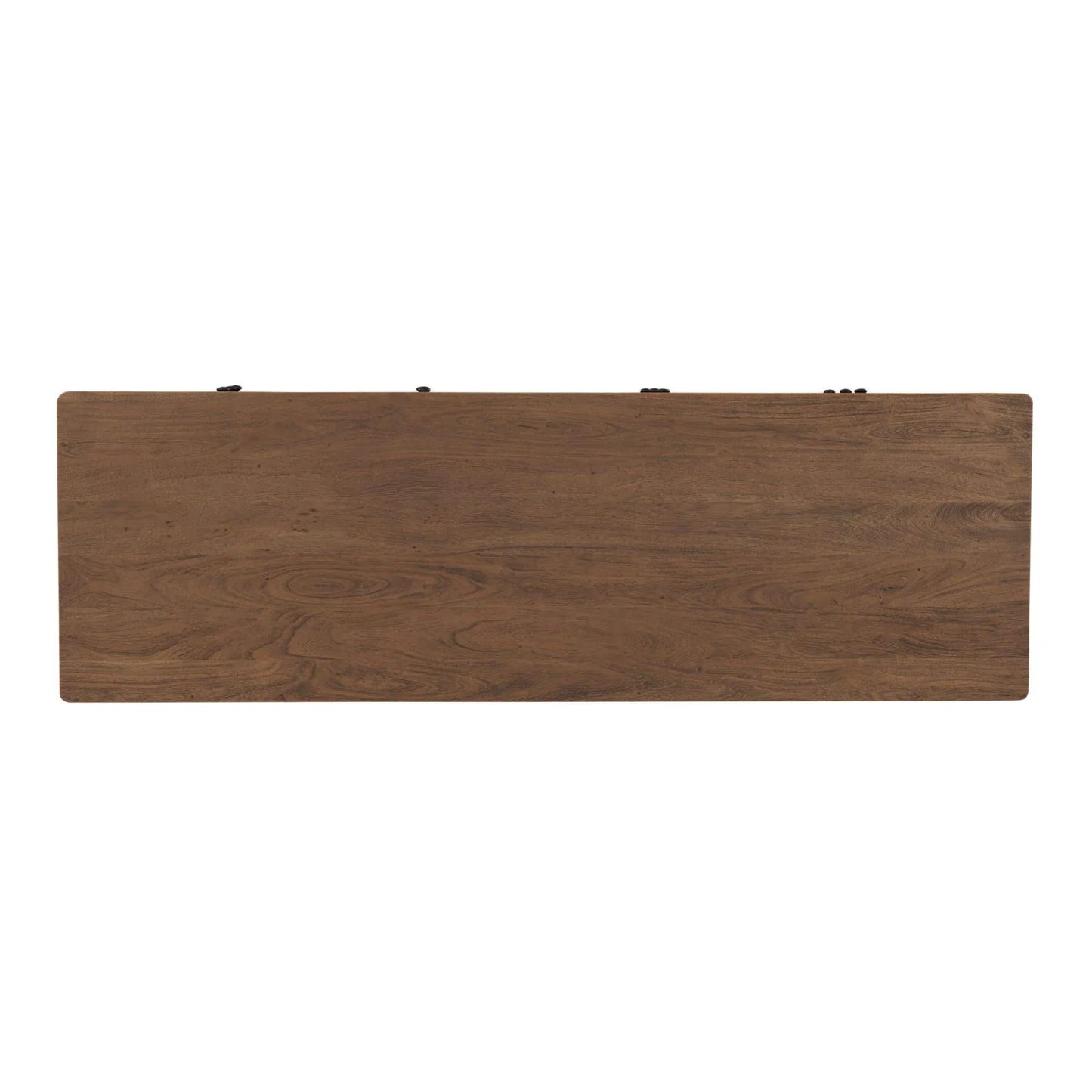 Luxury Modern Brown Acacia 6-Drawer Dresser European Style for Villa