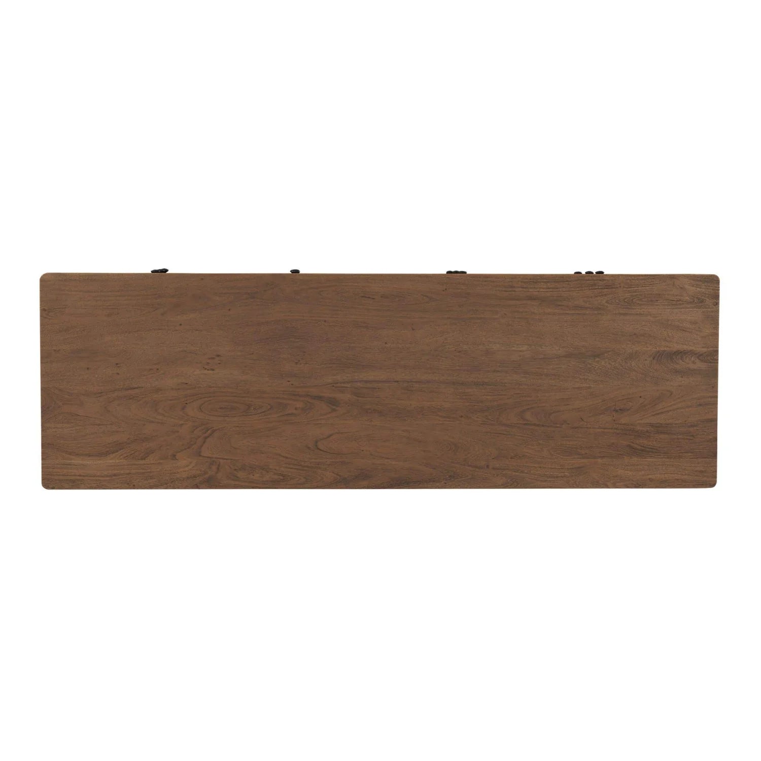 Luxury Modern Brown Acacia 6-Drawer Dresser European Style for Villa