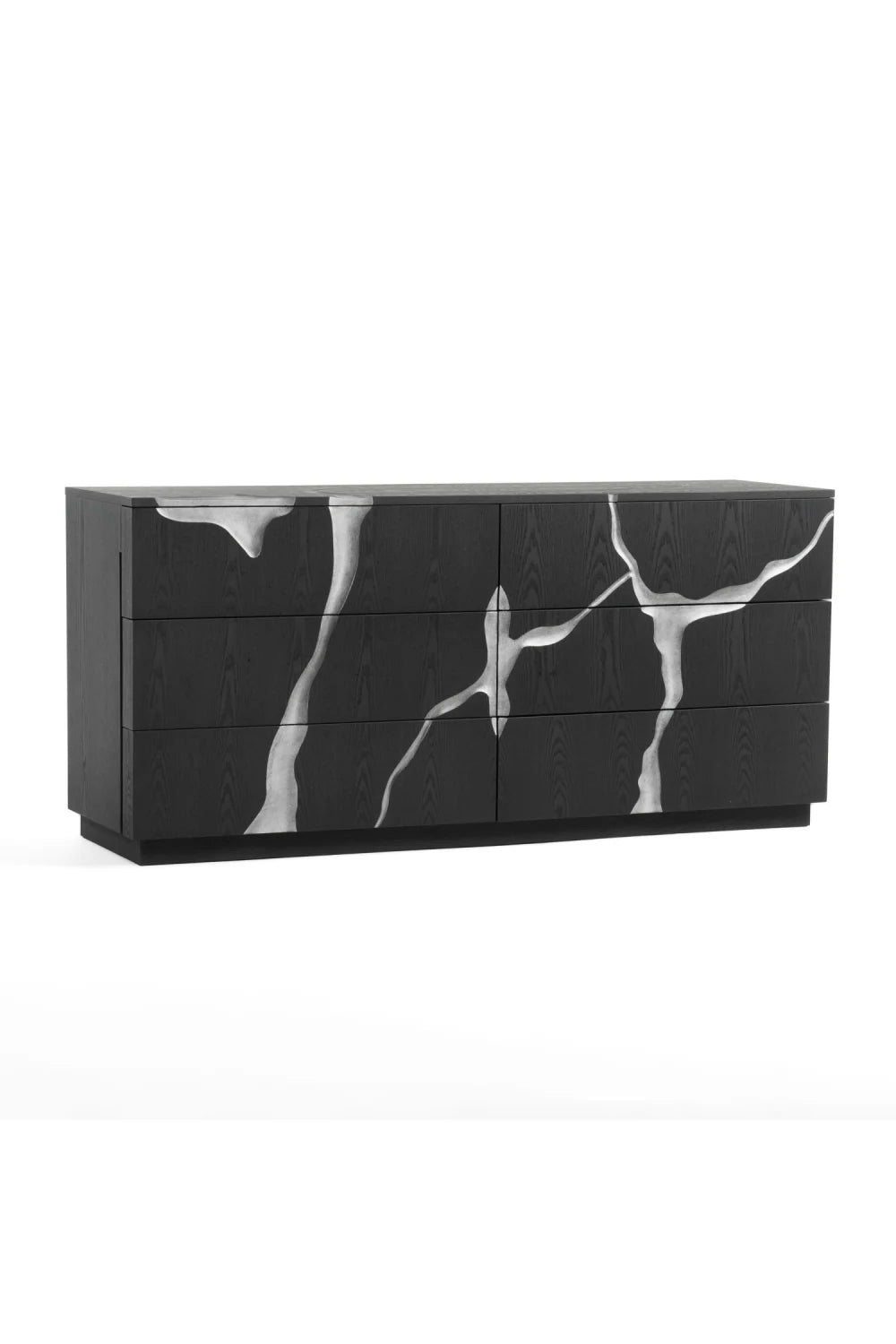 Luxury Modern Brown Ash Dresser European Style for Villa