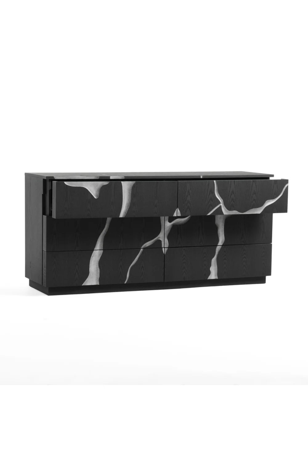 Luxury Modern Brown Ash Dresser European Style for Villa