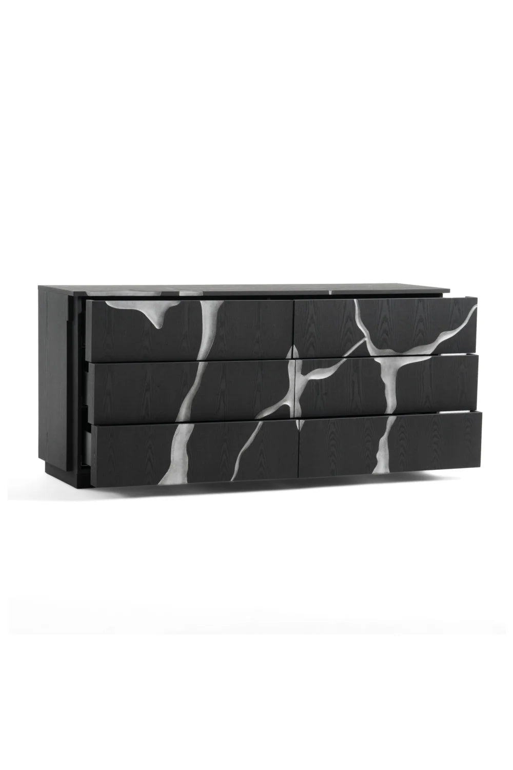 Luxury Modern Brown Ash Dresser European Style for Villa