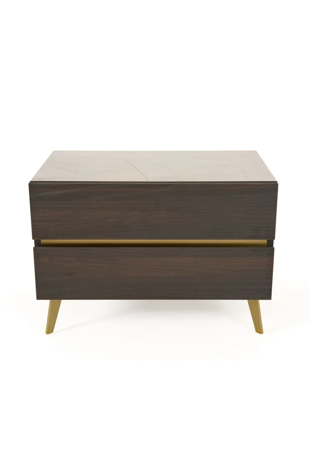 Luxury Modern Brown Eucalyptus Bed European Style for Villa