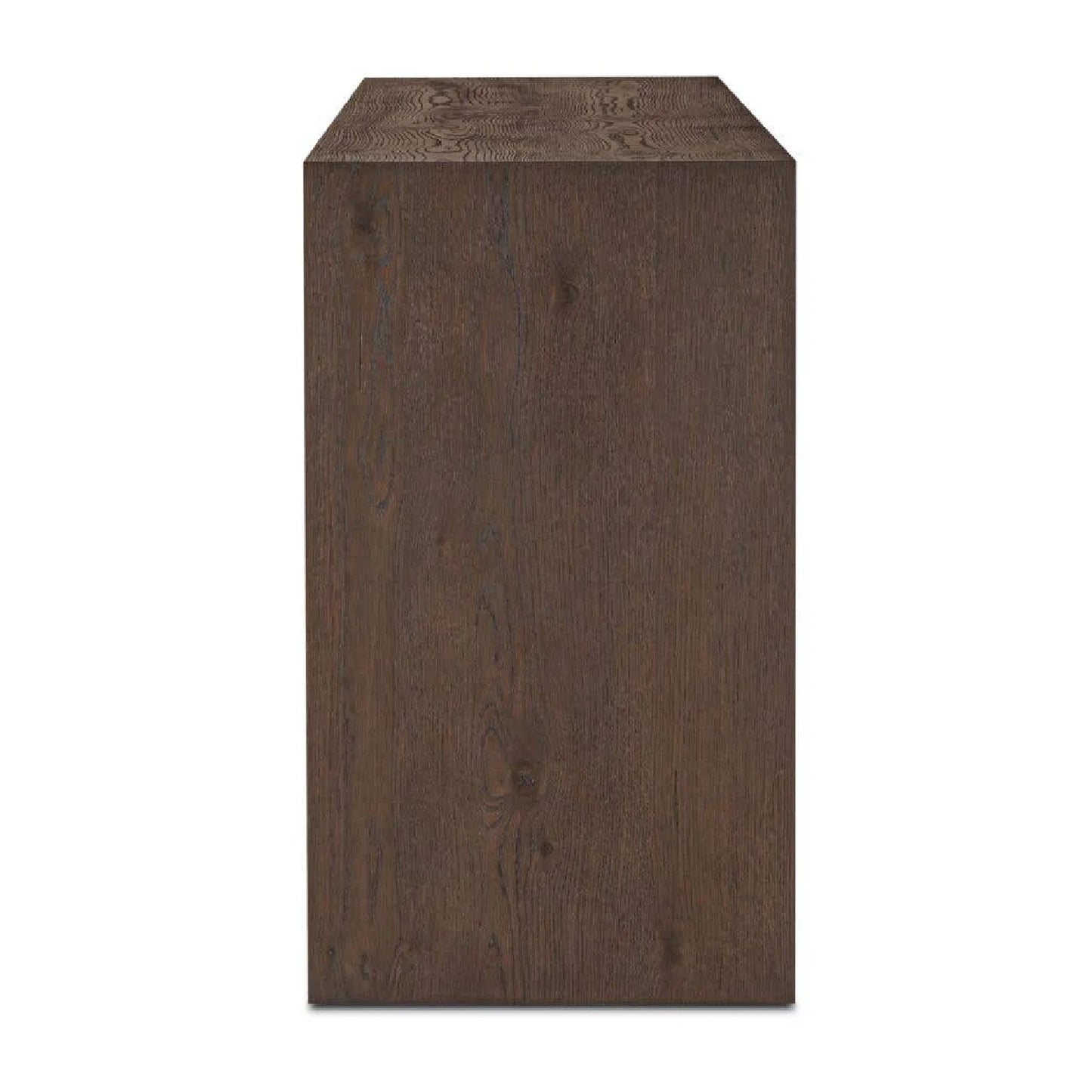 Luxury Modern Brown Oak 9-Drawer Dresser European Style for Villa
