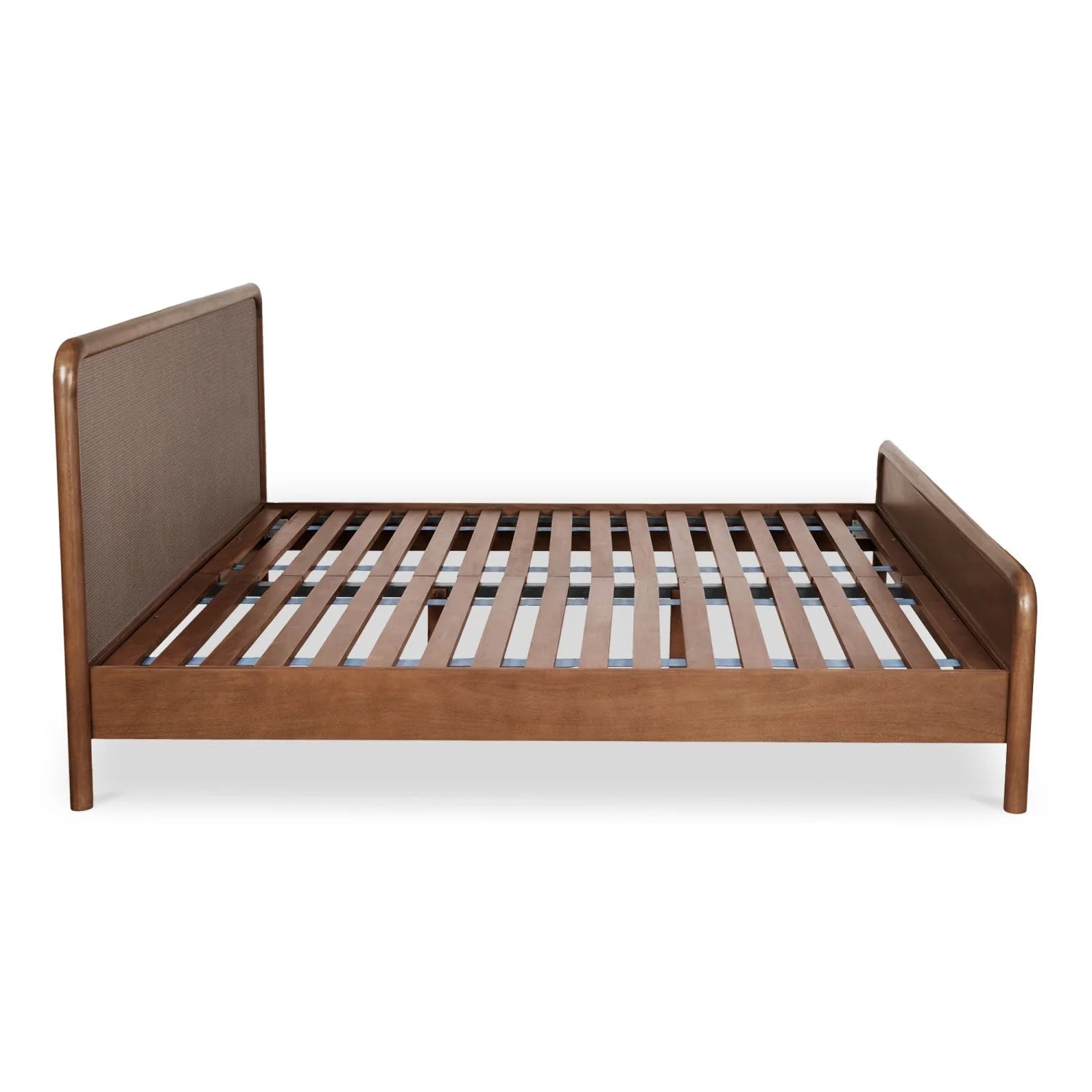 Luxury Modern Brown Tatami Bed European Style for Villa