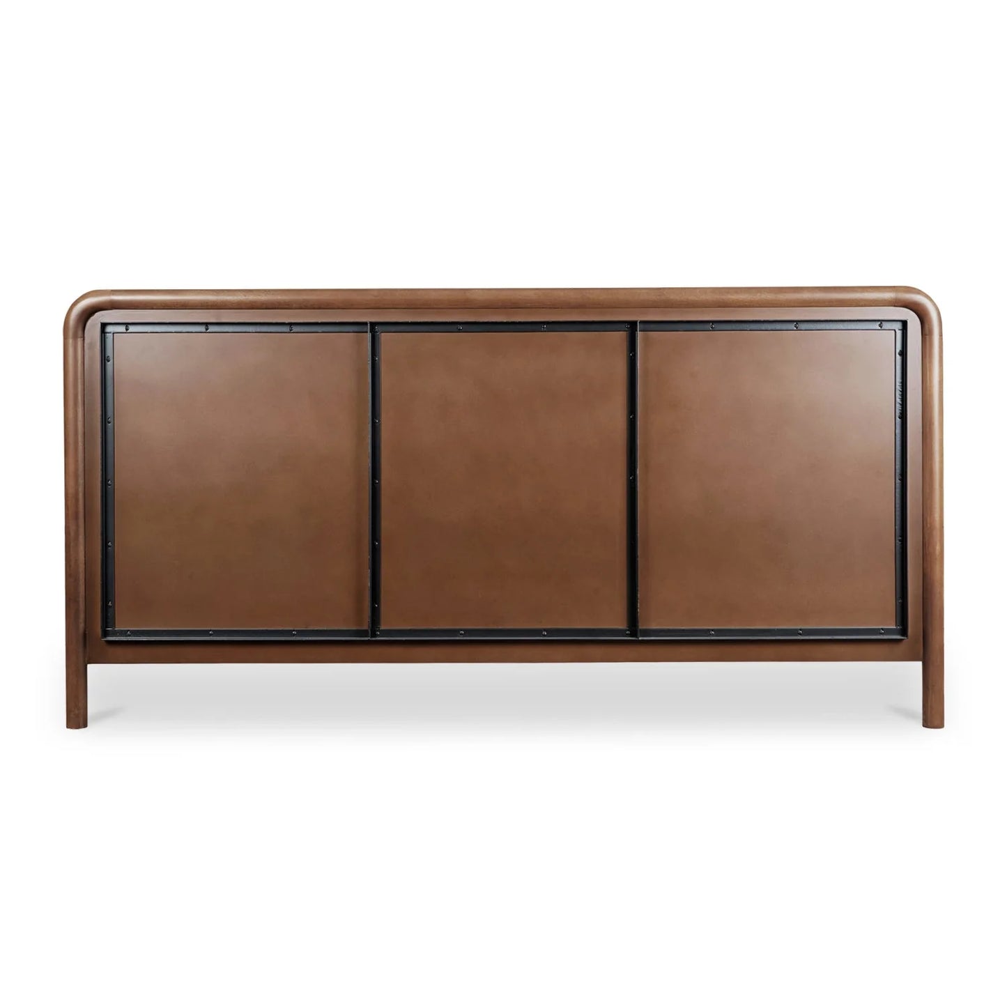 Luxury Modern Brown Tatami Bed European Style for Villa