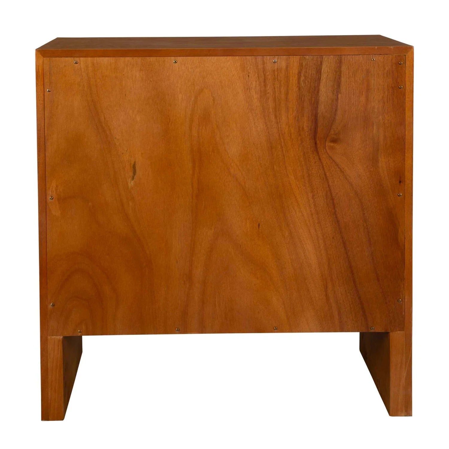Luxury Modern Burl 2-Drawer Chest European Style for Villa