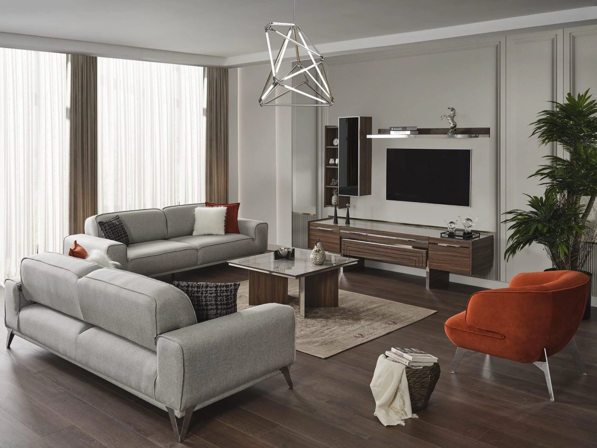 Luxury Modern Bursa Sofa Bed European Style for Villa