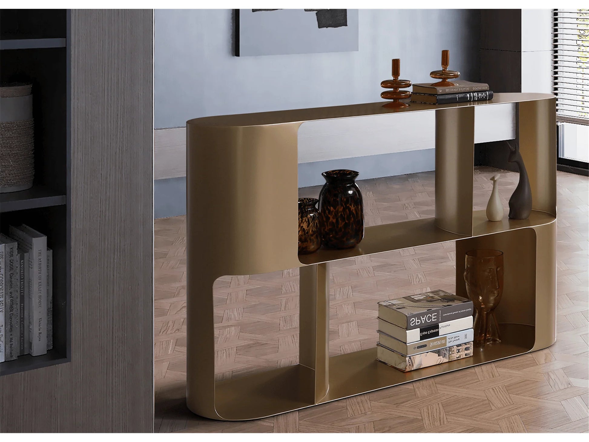 Luxury Modern Cadence Console Table European Style for Villa