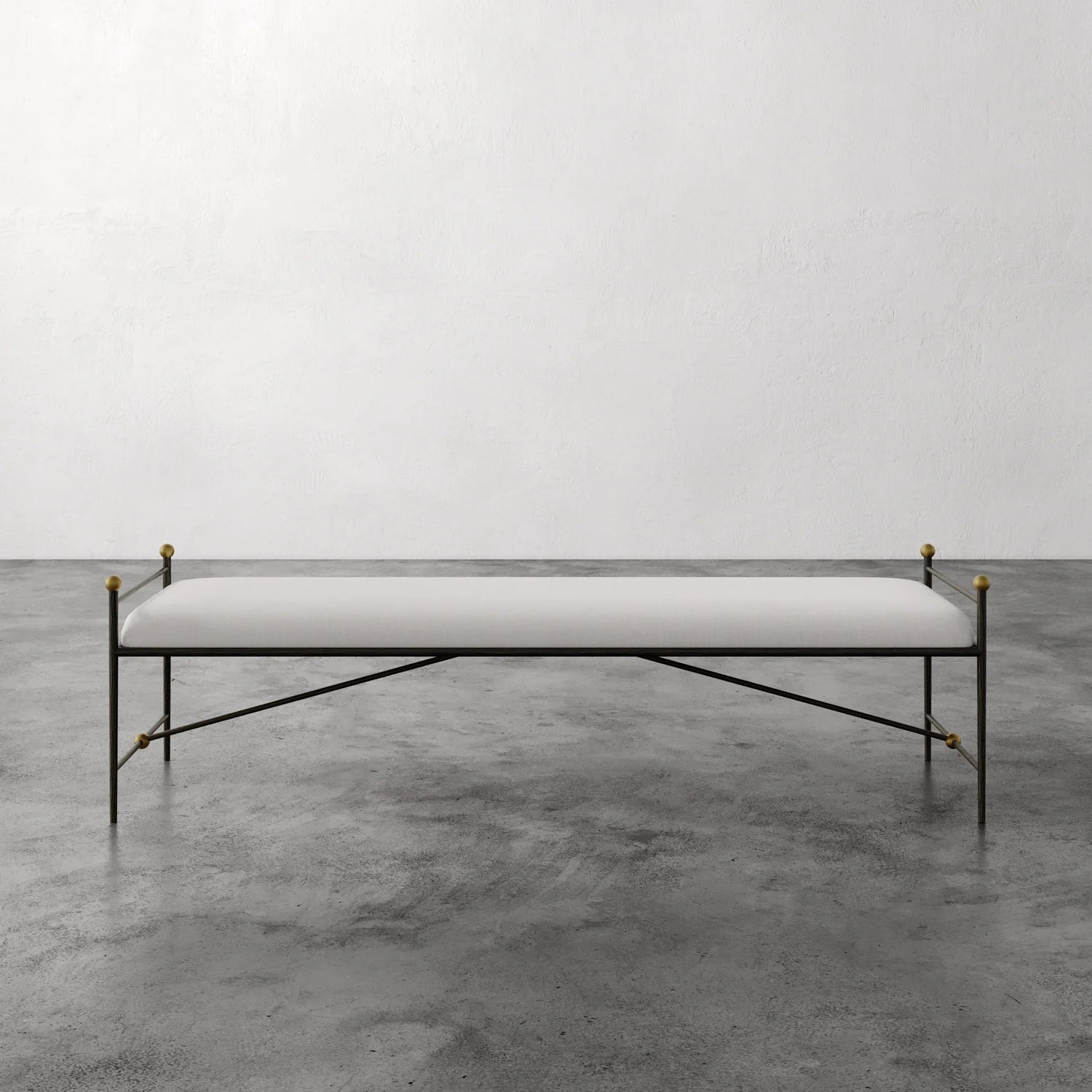 Luxury Modern Cambert Bench European Style for Villa