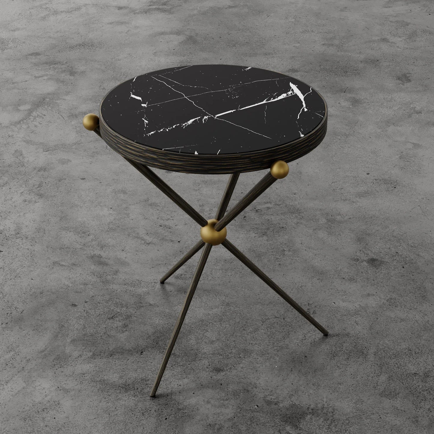 Luxury Modern Cambert Side Table European Style for Villa