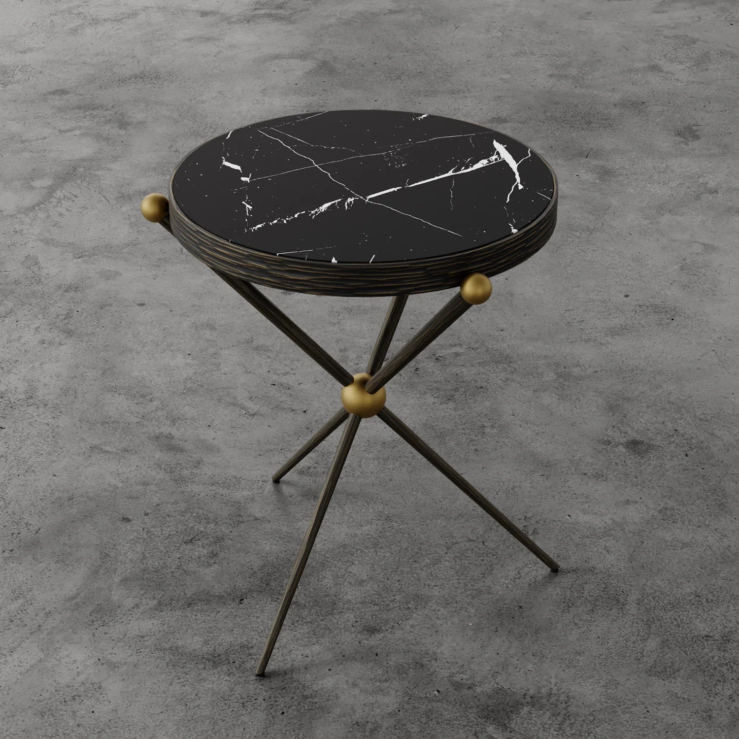 Luxury Modern Cambert Side Table European Style for Villa