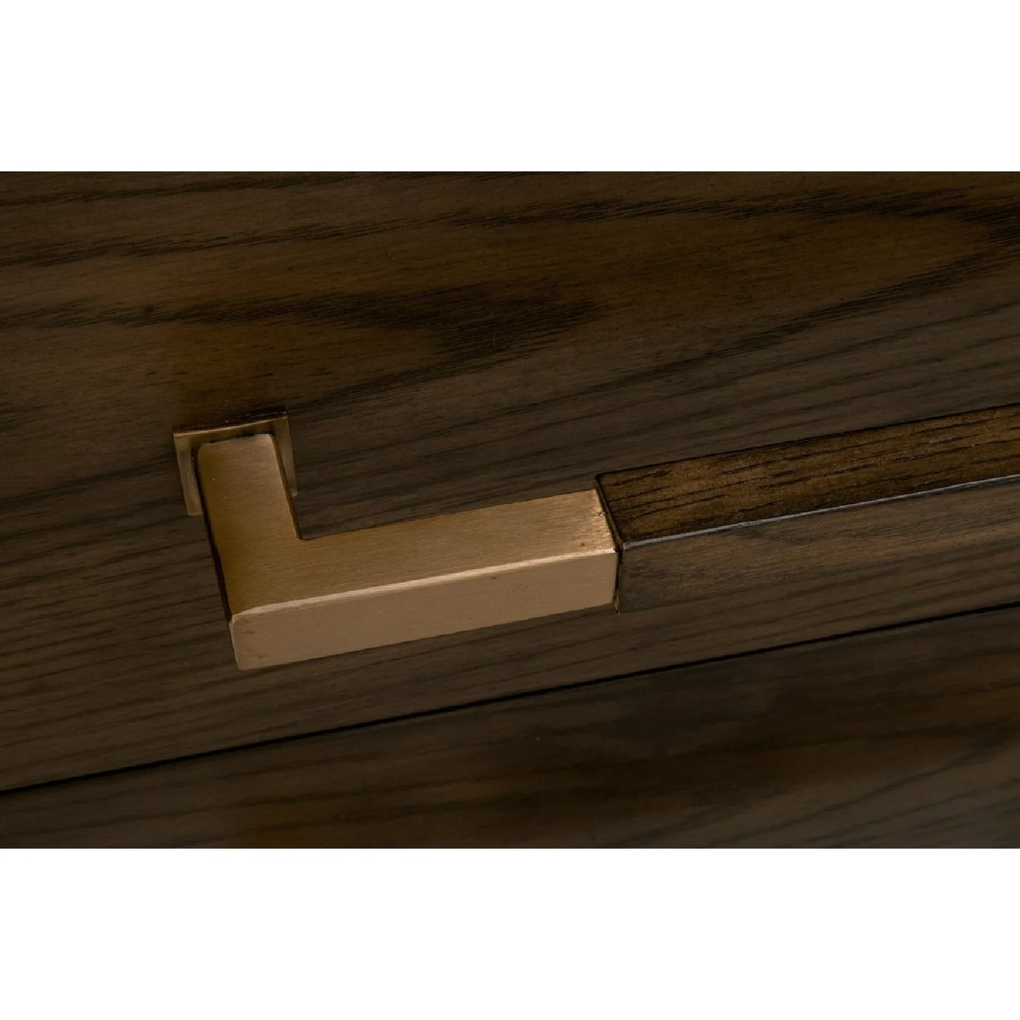 Luxury Modern Cambria 2-Drawer Nightstand European Style for Villa