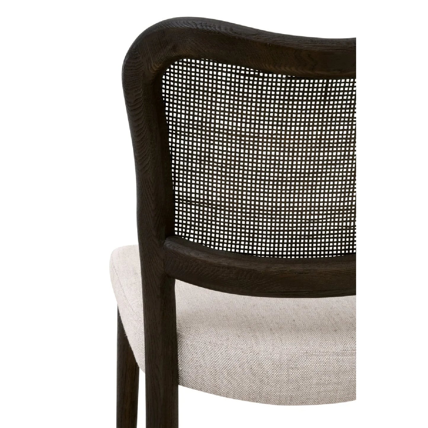 Luxury Modern Cane Back Counter Stool European Style for Villa