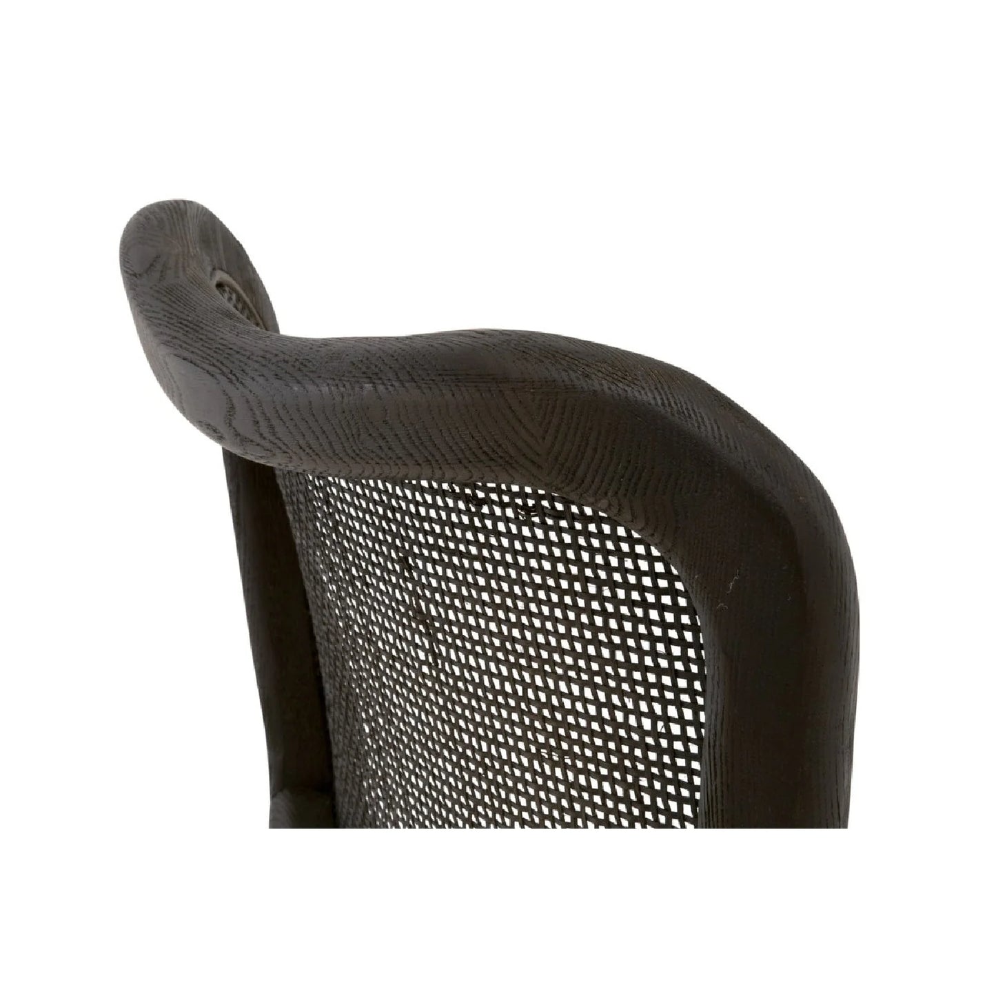 Luxury Modern Cane Back Counter Stool European Style for Villa