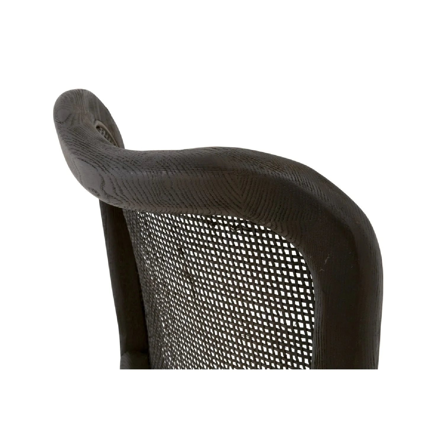 Luxury Modern Cane Back Counter Stool European Style for Villa