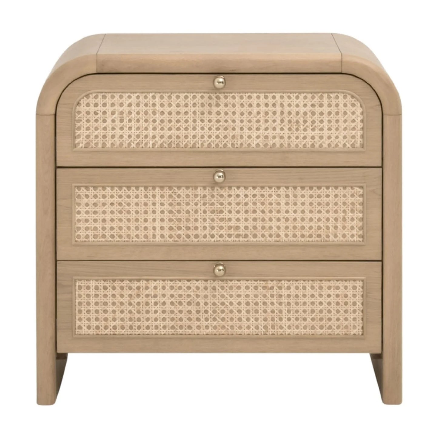Luxury Modern Cannes Nightstand European Style for Villa
