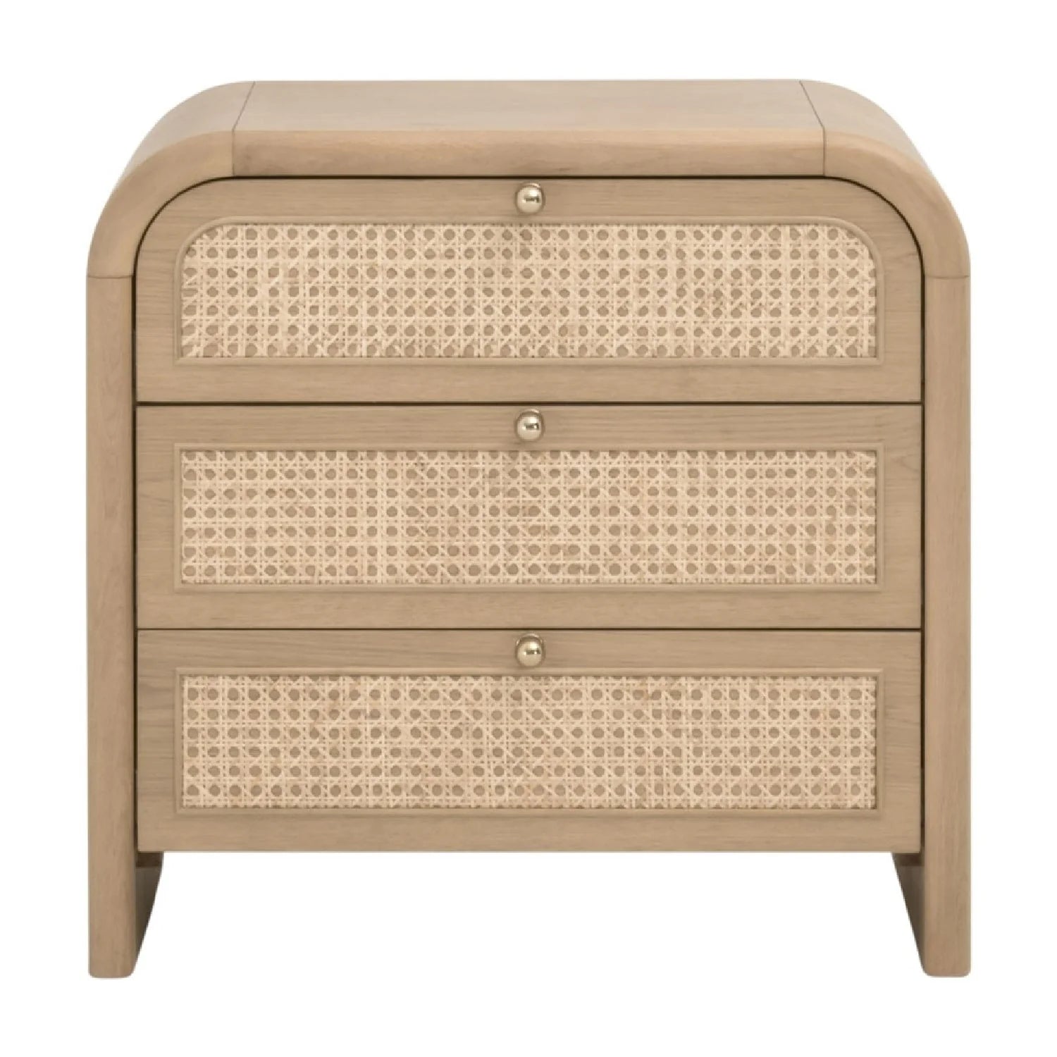 Luxury Modern Cannes Nightstand European Style for Villa