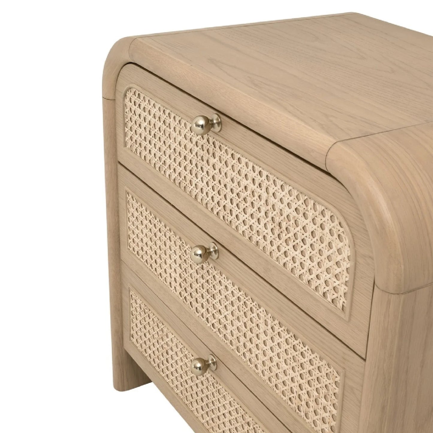 Luxury Modern Cannes Nightstand European Style for Villa